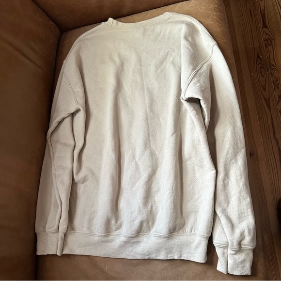 Fun pickle jar sweatshirt pickles quirky kitsch cream green vintage style - Picture 5 of 9